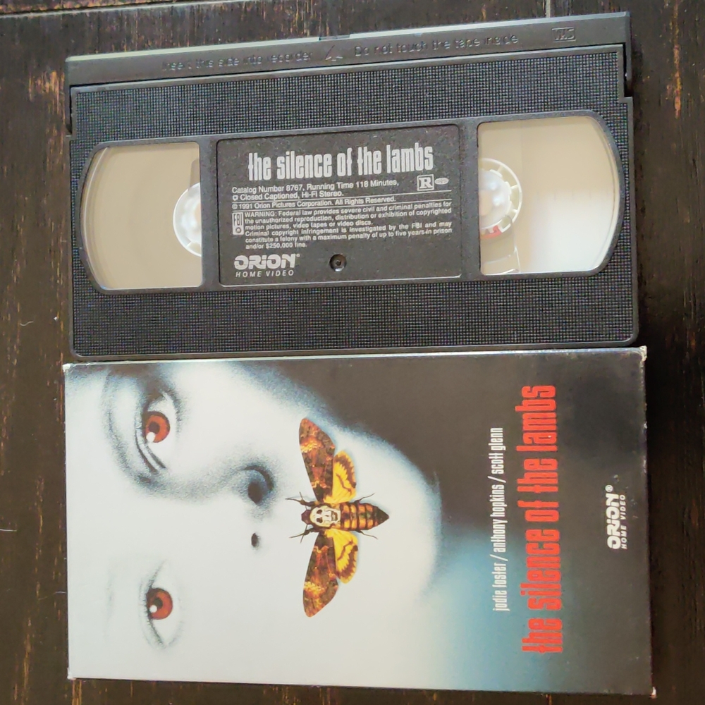 Silence of the lambs vhs